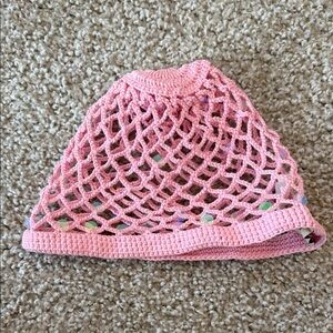 Pink Crochet hat